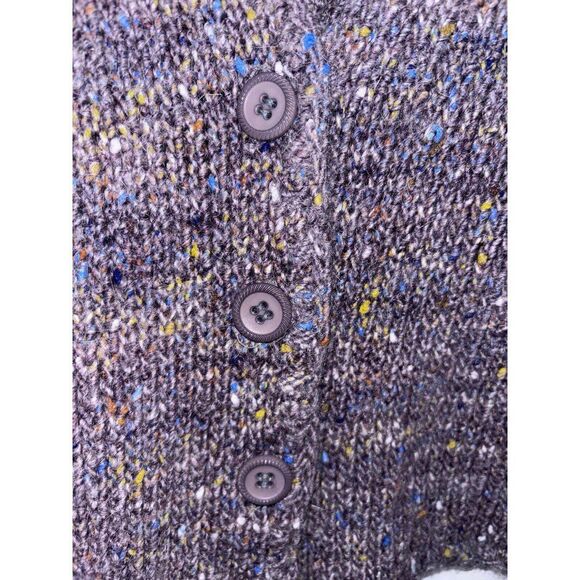 Smith Kollmar Vintage Hand Knit Sweater Cardigan English Country Grandma Medium - Picture 5 of 8